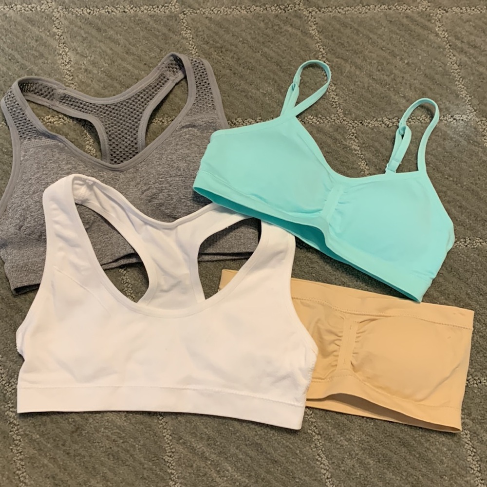 NEW Maidenform Girl Bra Kit sz Small 6/6x - 4 Bra styles